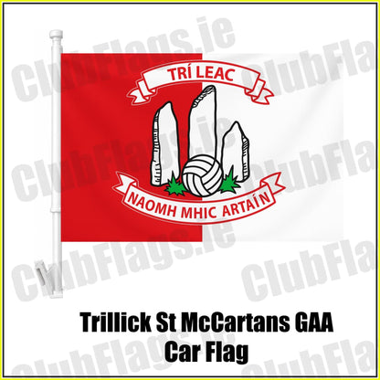 Trillick St McCartans GAA Car Flag - ClubFlags.ie