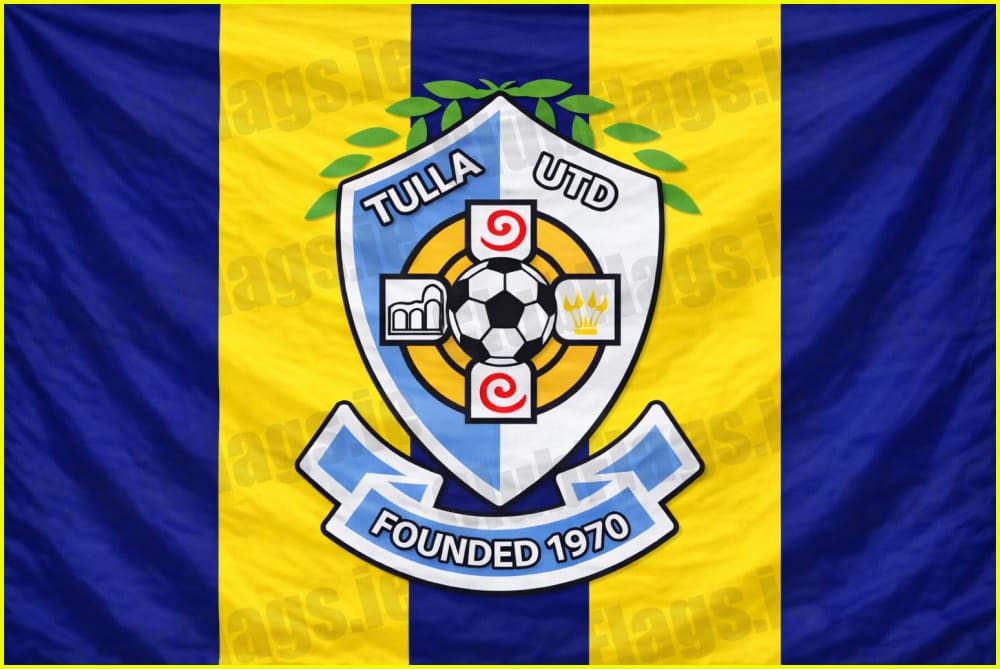 Tulla Utd Football Club Flag - Football Clubs