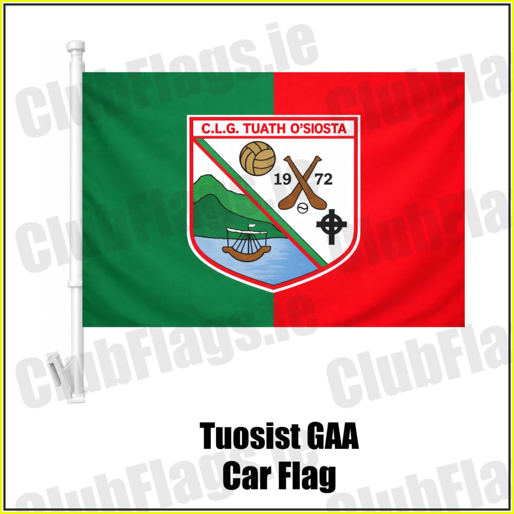 Tuosist GAA Car Flag - ClubFlags.ie