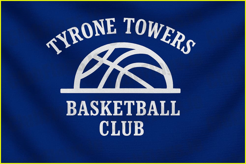 Tyrone Towers Basketball Club Flag - Basketball Clubs