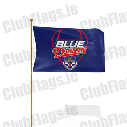 UCC Demons Basketball Club Flag - Basketball Club