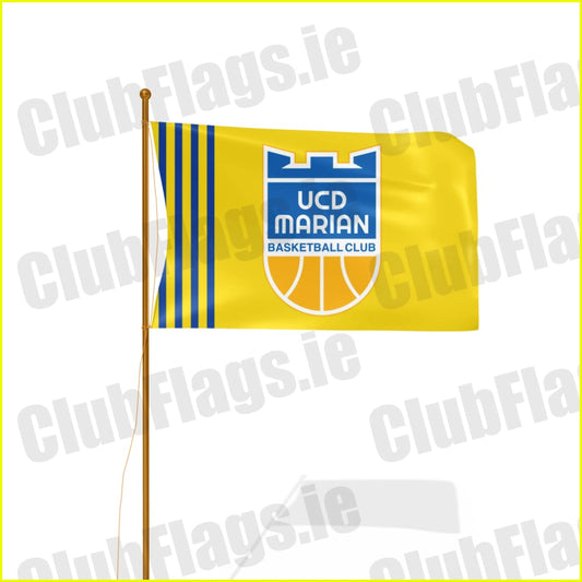 UCD Marian Basketball Club Flag - Basketball Club