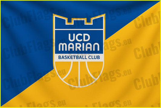 UCD Marian Basketball Club Flag - Basketball Clubs
