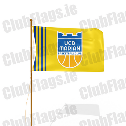 UCD Marian Basketball Club Flag - Basketball Club