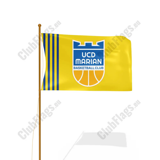 UCD Marian Basketball Club Flag Basketball Club