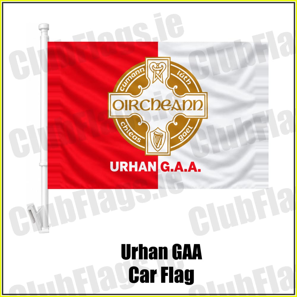 Urhan GAA Car Flag - ClubFlags.ie