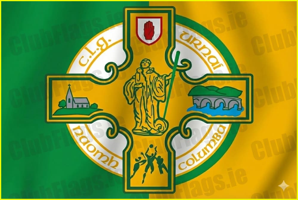 Urney St Columba’s GAA Club Flag - GAA Clubs