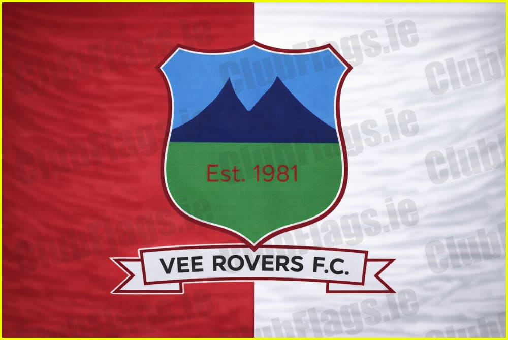 Vee Rovers FC Flag - Football Clubs