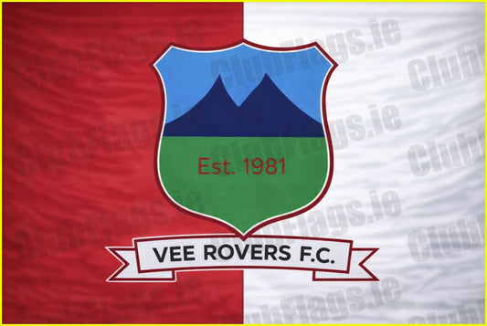 Vee Rovers FC Flag - Football Clubs