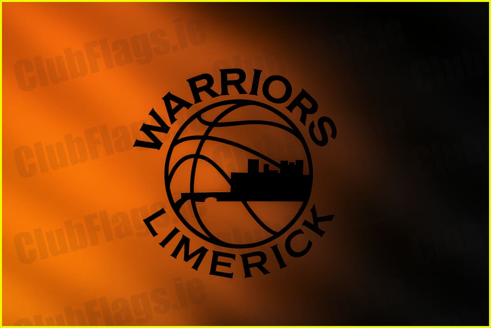 Warriors Basketball Club Limerick Flag - Basketball Clubs
