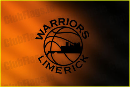 Warriors Basketball Club Limerick Flag - Basketball Clubs