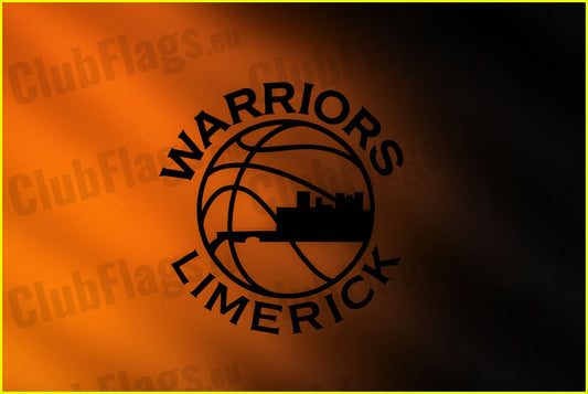 Warriors Basketball Club Limerick Flag