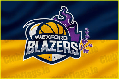 Wexford Blazers Basketball Club Flag - Basketball Clubs