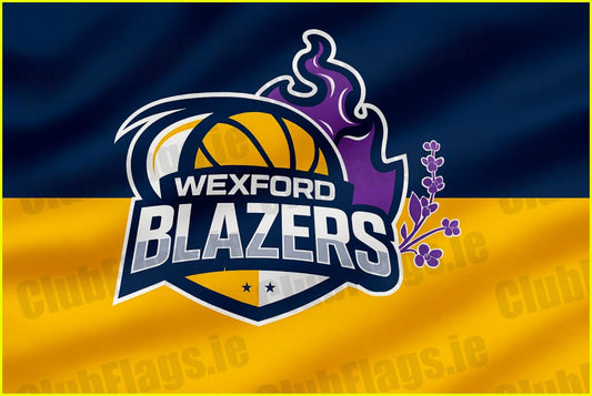 Wexford Blazers Basketball Club Flag - Basketball Clubs