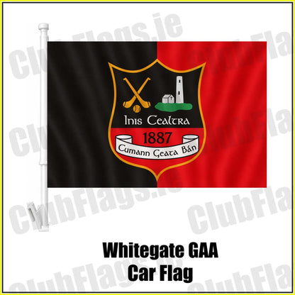 Whitegate GAA Car Flag - ClubFlags.ie
