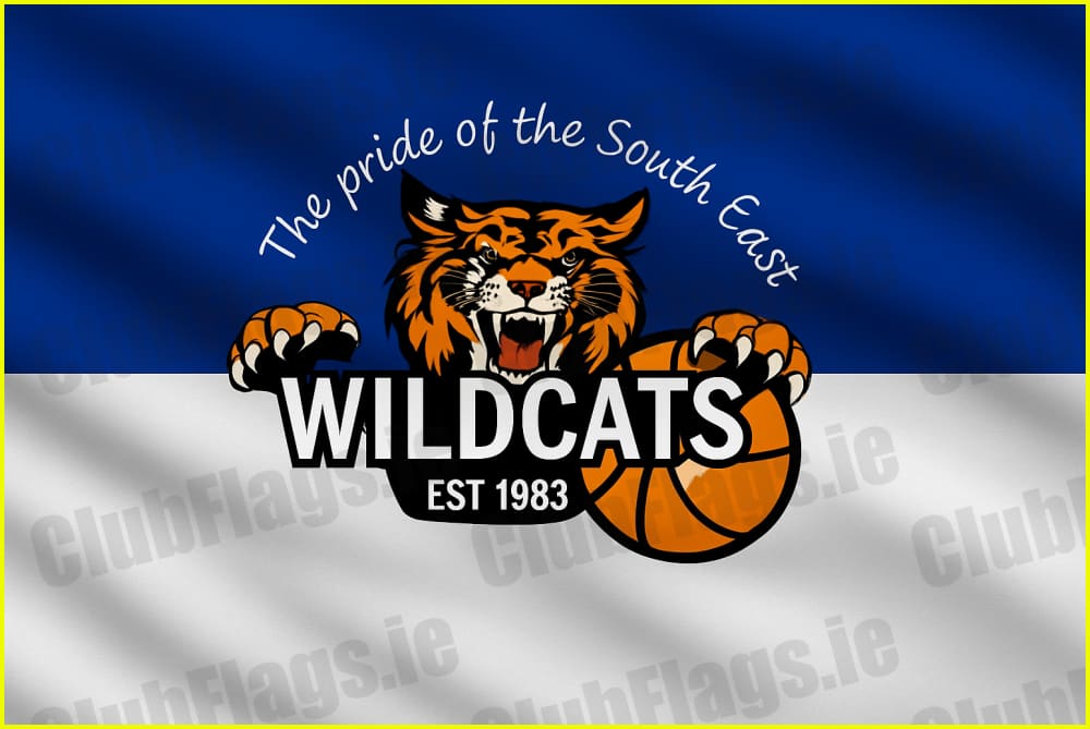 Wildcats Basketball Club Flag - Basketball Clubs