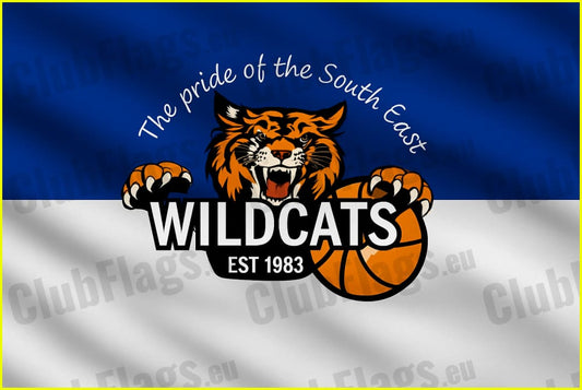 Wildcats Basketball Club Flag Basketball Clubs
