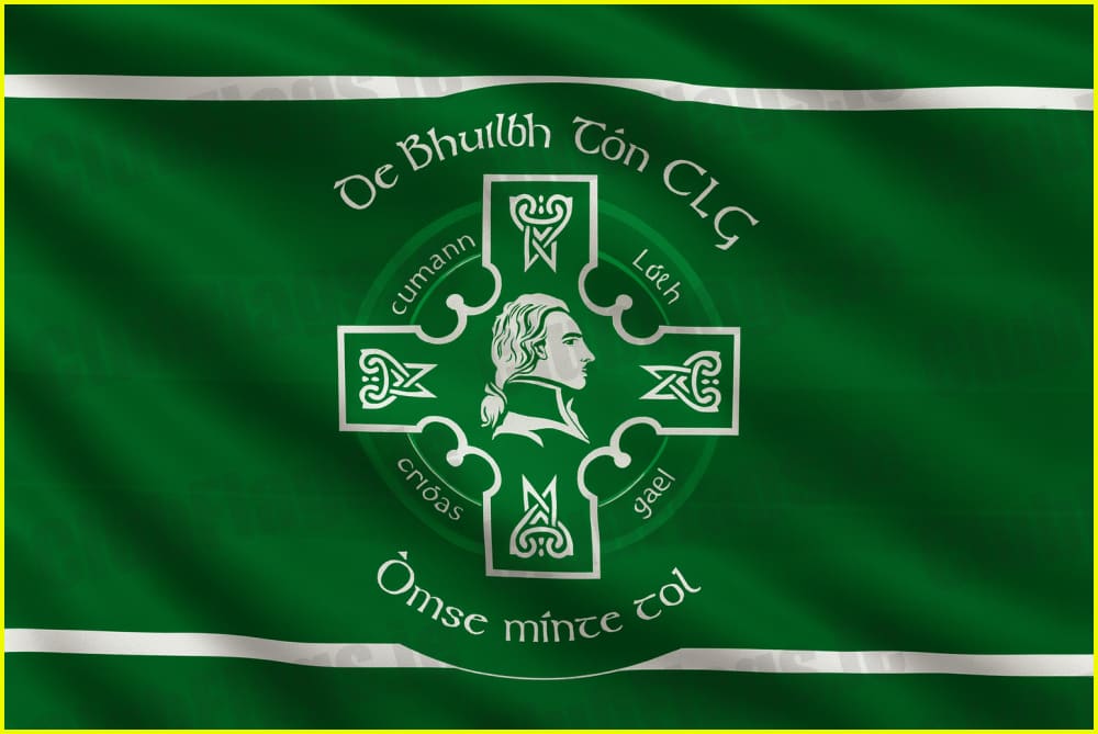 Wolfe Tone Derrymacash GAA Club Flag - GAA Clubs