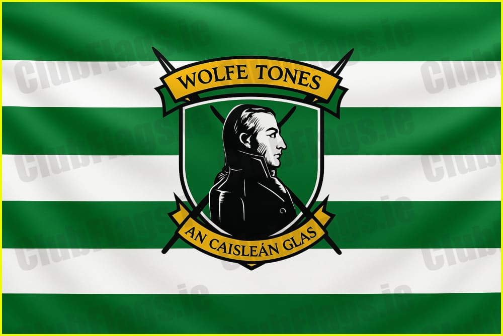 Wolfe Tones GAC Club Flags - GAA Clubs
