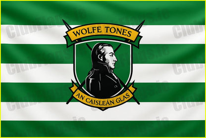 Wolfe Tones GAC Club Flags - GAA Clubs