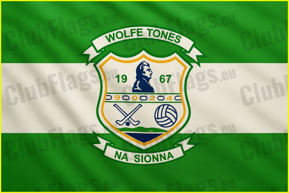 Wolfe Tones na Sionna GAA Club Flag GAA Clubs