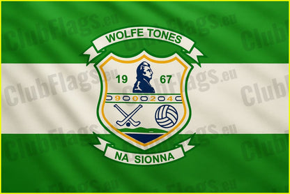 Wolfe Tones na Sionna GAA Club Flag GAA Clubs