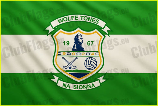Wolfe Tones na Sionna GAA Club Flag GAA Clubs