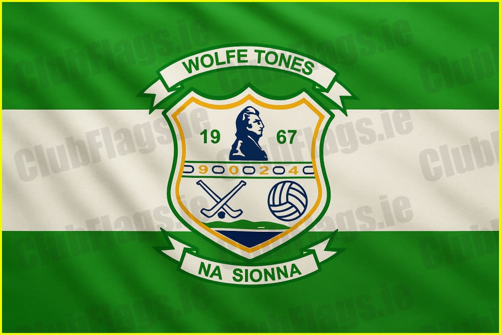 Wolfe Tones na Sionna GAA Club Flag - GAA Clubs