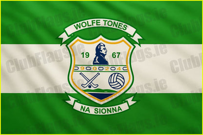 Wolfe Tones na Sionna GAA Club Flag - GAA Clubs