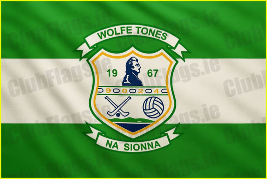 Wolfe Tones na Sionna GAA Club Flag - GAA Clubs