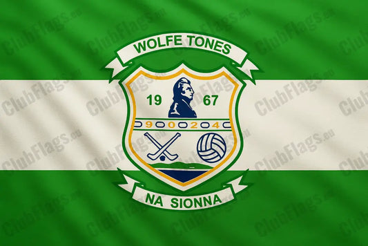 Wolfe Tones na Sionna GAA Club Flag GAA Clubs